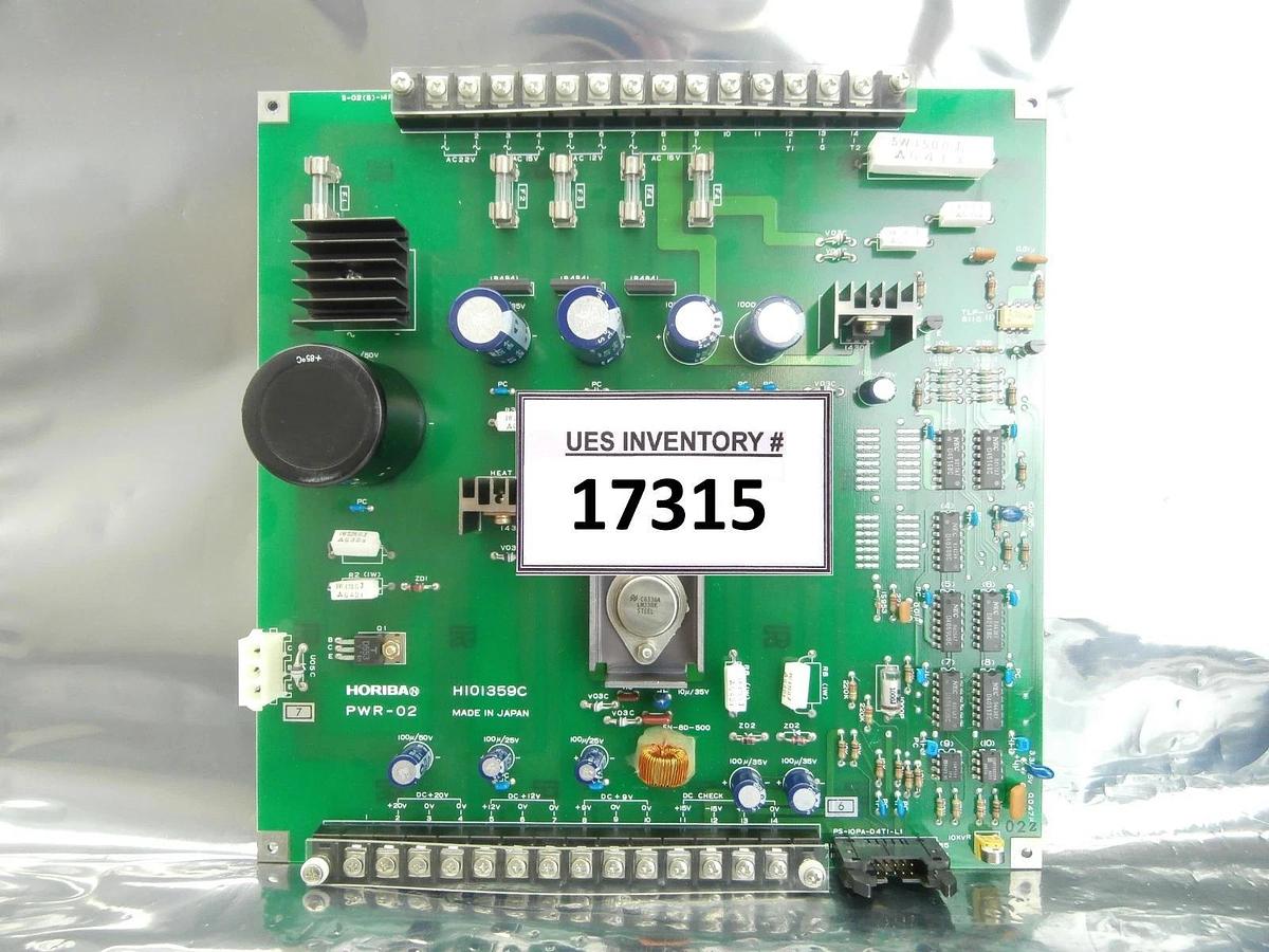 Used Horiba H101359C AC/DC Power Board PCB PWR-02 PD-201A Used Working