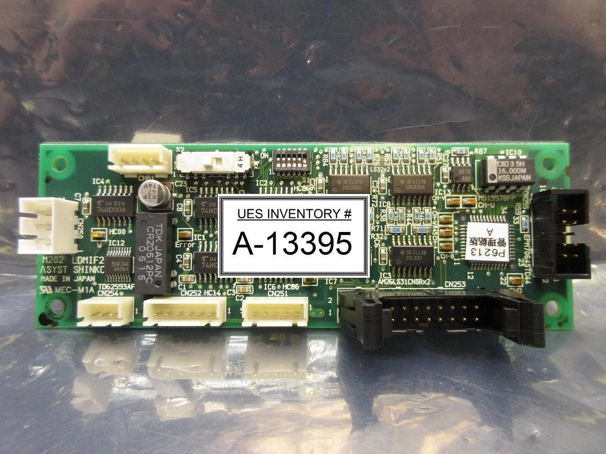 Used Asyst Shinko HASSYC810600 Processor Board PCB LDMIF2 M202 Used Working