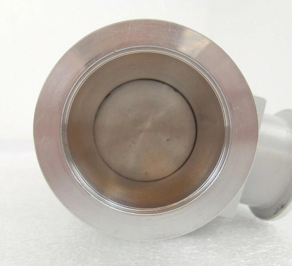 Used Balzers BPV51325 Right Angle Vacuum Isolation Valve EVL 040 P Working Surplus