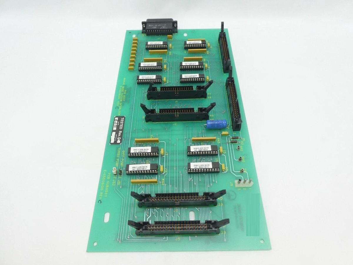 Used Varian Semiconductor VSEA E-115006001 Manual Mode Vacuum Interlock PCB Rev. C