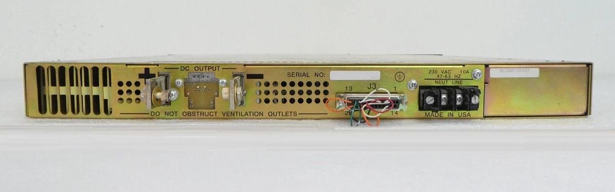 Used Sorensen DCS40-25M37 Rack Mount DC Power Supply AMAT Working Surplus