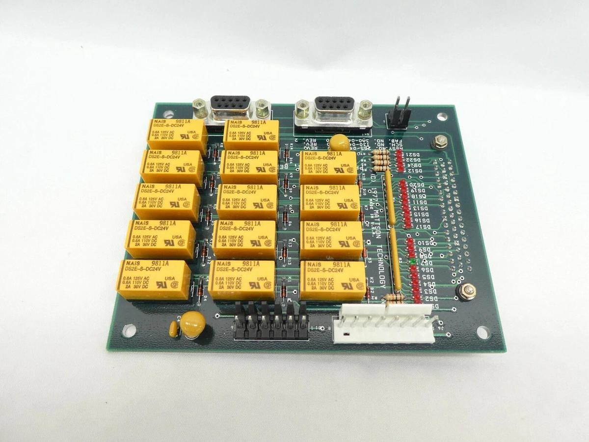 Mattson Technology 255-04774-00 Process AC Box Relay Panel PCB New Surplus