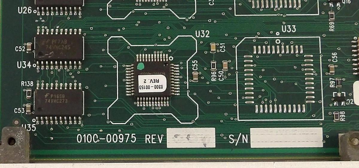 Used AMAT Applied Materials 0100-00975 Stepper Controller PCB Card Working Surplus