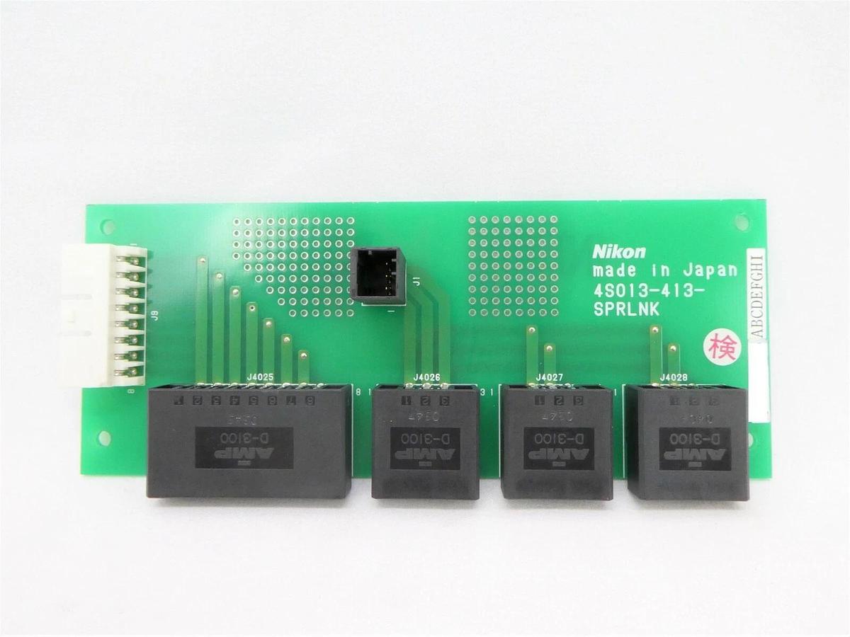 Used Nikon 4S013-413 SPRLNK PCB NSR-S307E DUV System Scanning Working Spare