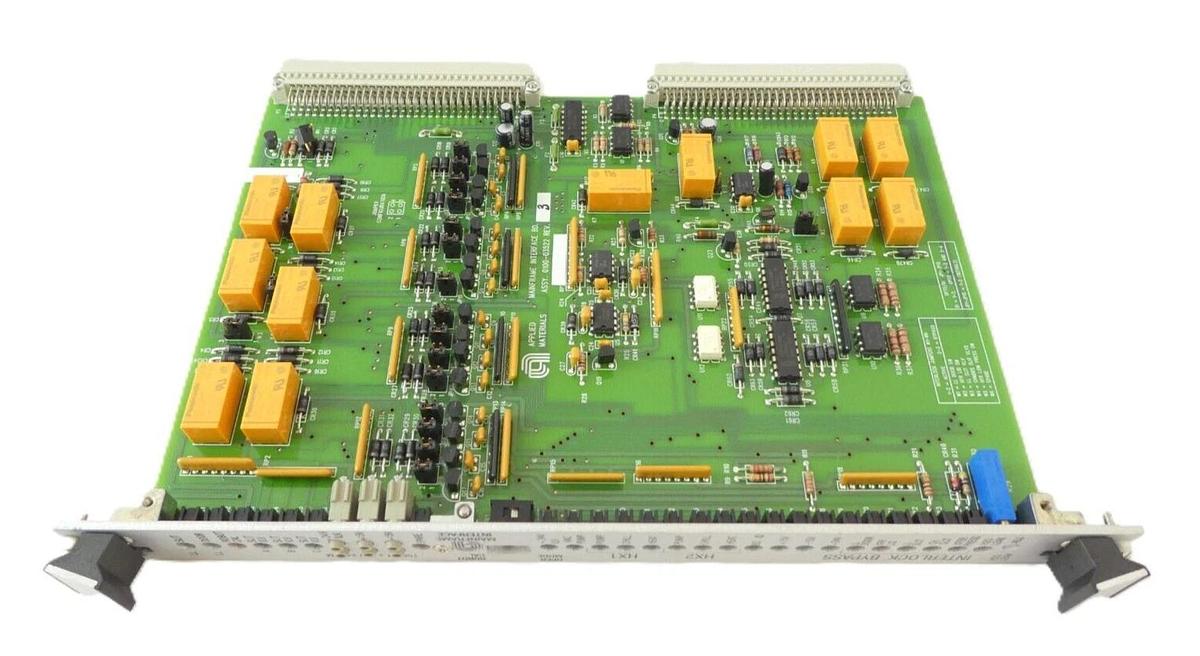 Used AMAT Applied Materials 0100-03522 Mainframe Interface PCB Card Working Surplus