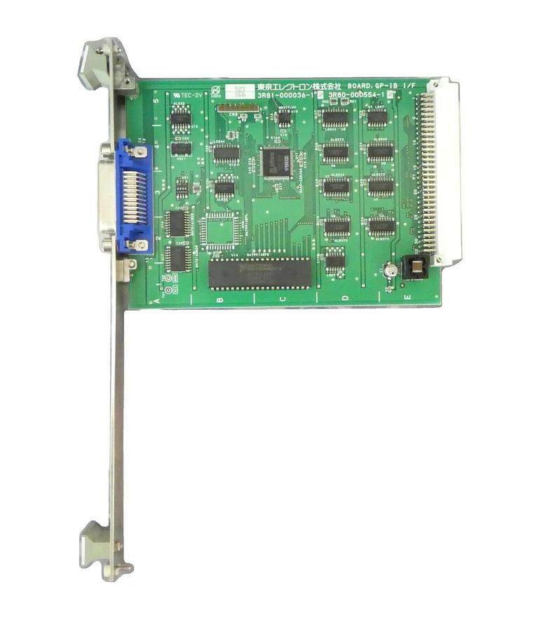 Used TEL Tokyo Electron 3R81-000036-12 GP-IB Interface Board PCB Card Working Surplus