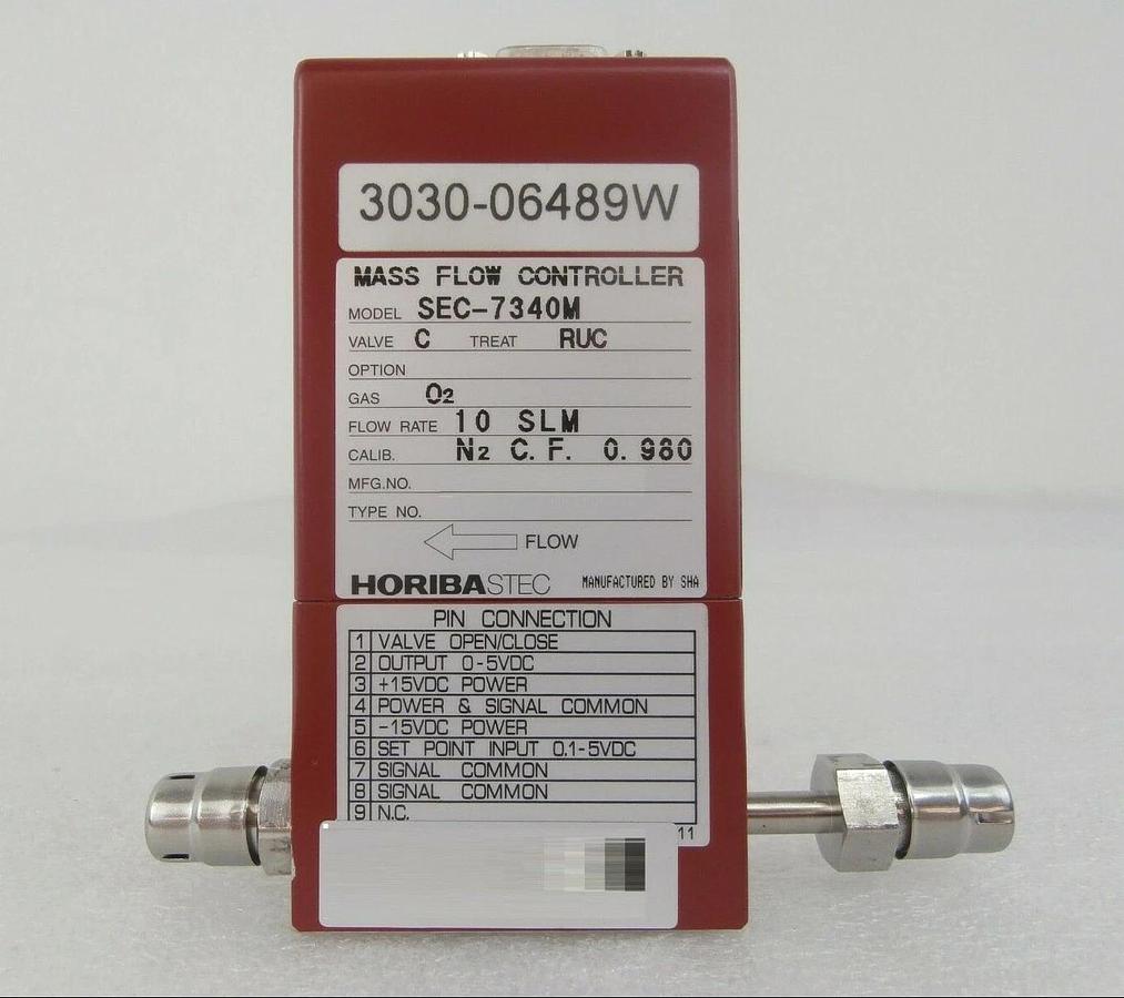 Refurbished Horiba STEC SEC-7340M Mass Flow Controller MFC AMAT 3030-06489 OEM Refurbished