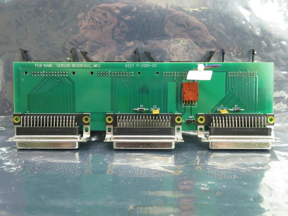 Used Microbar Systems 11-0081-00 Sensor Interface MK2 Board PCB Rev. A Used Working
