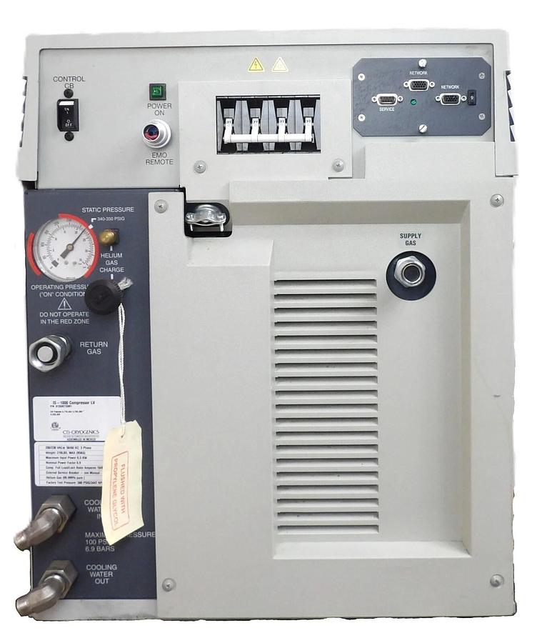 Used IS-1000 CTI-Cryogenics 8135927G001 Cryo Compressor LV Tested Working
