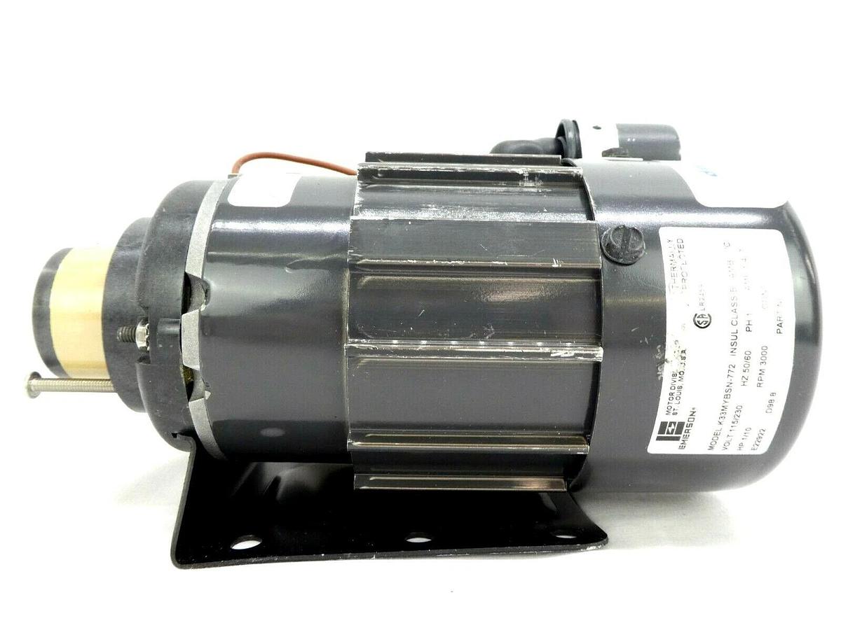 Used Micropump 20045 Pump 000-645-000 with Emerson K33MYB5N-772 Motor Working Surplus