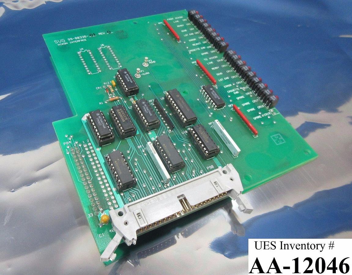 Used SVG Silicon Valley Group 99-803-336-01 Nikon Interface Board PCB Used Working
