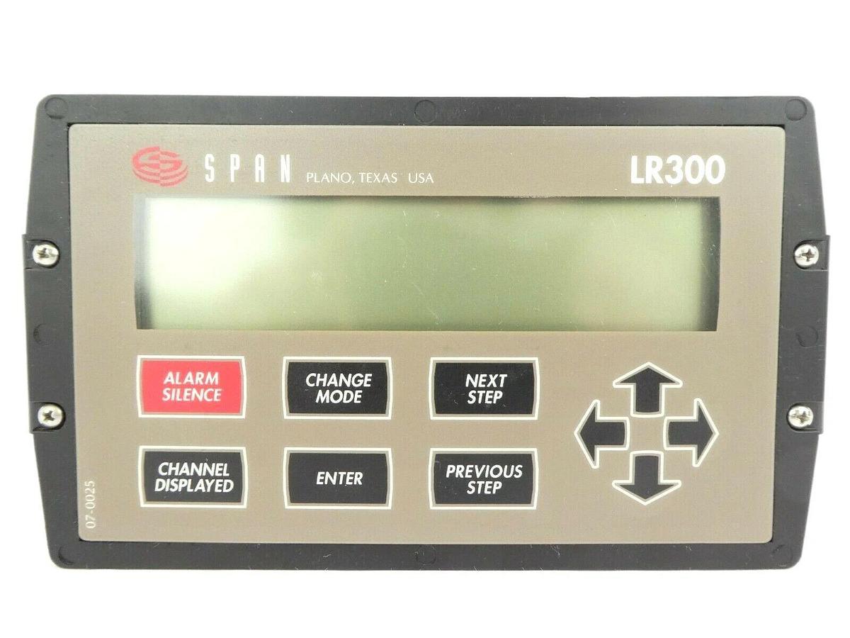 Used SPAN Instruments 4120 4-Channel Display Controller LR300 Working Surplus
