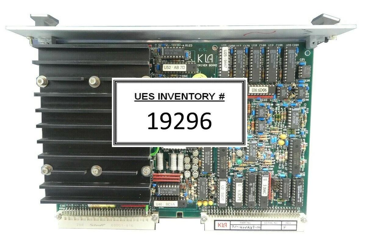 Used KLA-Tencor 710-401249-00 Driver Board PCB Card eS31 E-Beam Working Surplus