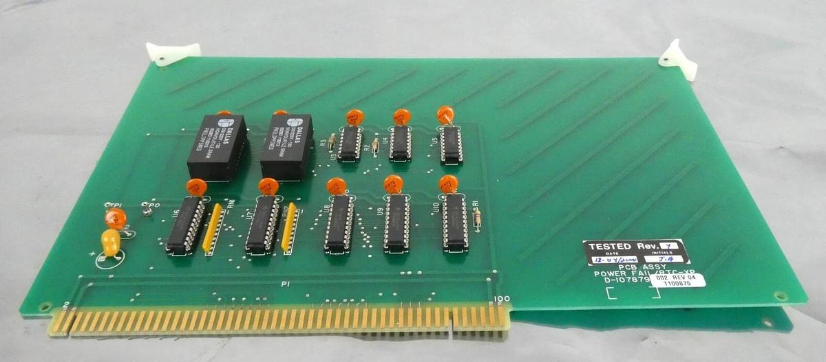 Varian D-107879002 Power Fail/RTC-XP PCB Rev 4 Card New Surplus