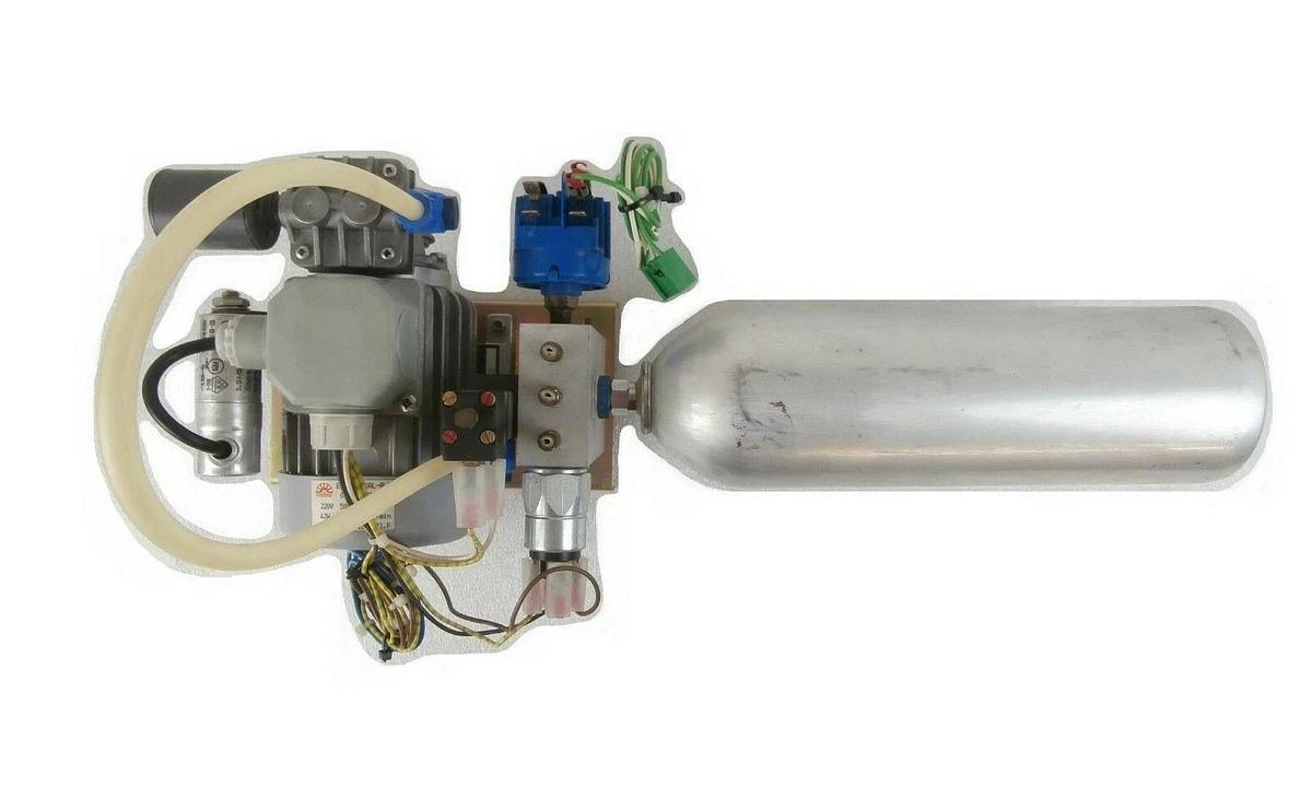Used KNF Neuberger PJ 4144-NPK 09 Diaphragm Pump Assembly Gefeg Neckar 7130-2AL-RLT