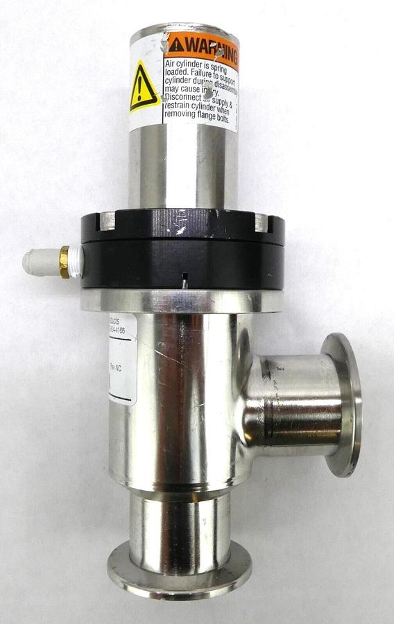 Used Nor-Cal Products 3870-01919 Pneumatic Angle Valve NW40 AMAT Working Surplus