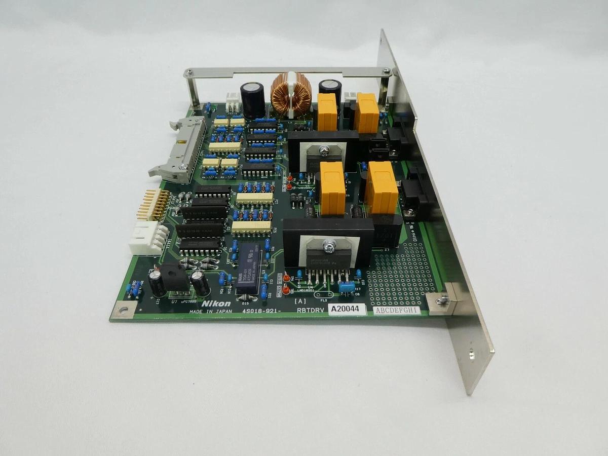 Used Nikon Precision 4S018-921 Robot Driver Interface PCB Card RBTDRV CRDRV Working