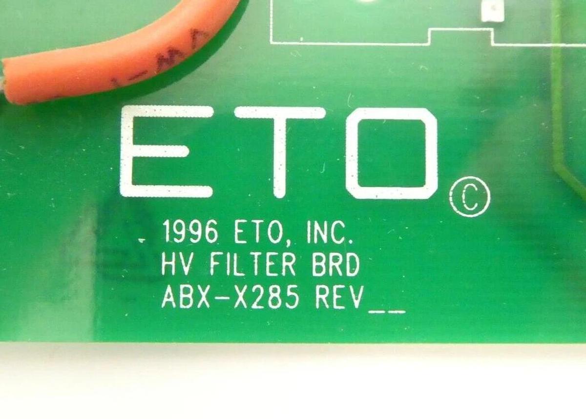 Used Astex ABX-X285 IPS Generator HV Filter PCB Assembly Working Surplus
