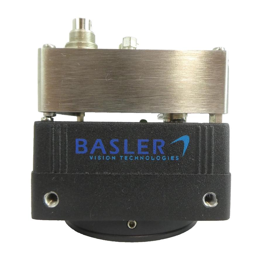 Used Basler A201b Machine Vision Progressive Scan CCD Camera w/BIC Adaptor Working