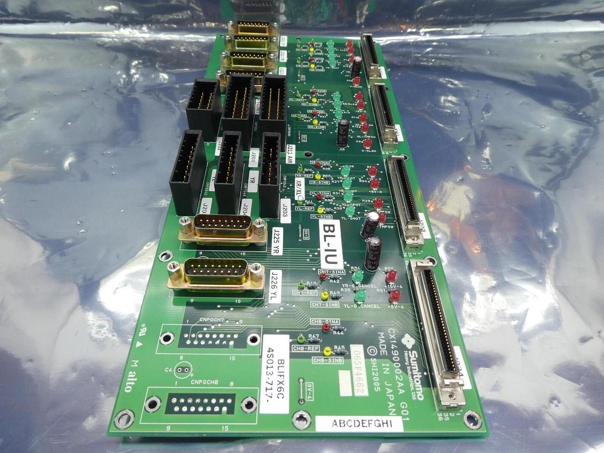 Used Sumitomo Heavy Industries CX1490002AA G01 PCB 065F4662 Nikon 4S013-717 NSR Spare