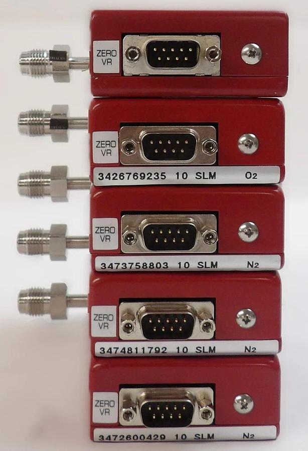 Used Horiba STEC SEC-7340M Mass Flow Controller MFC 10 SLM Reseller Lot of 5 Surplus