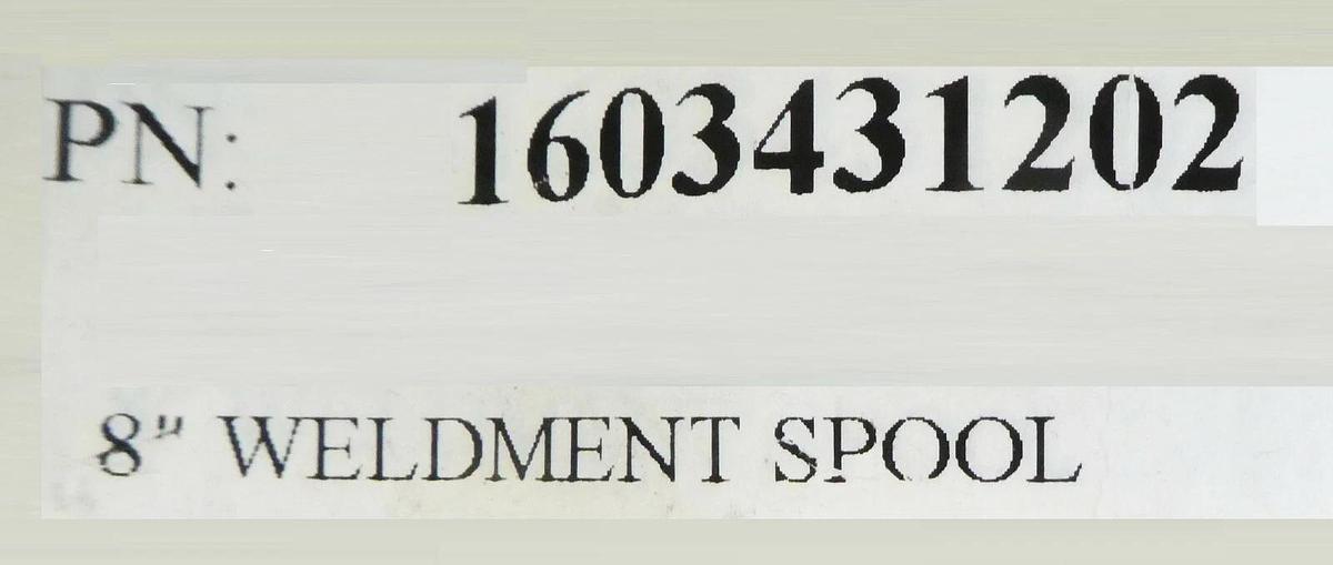 Novellus Systems 16-034312-02 Vacuum Full Nipple 8" Weldment Spool New Surplus