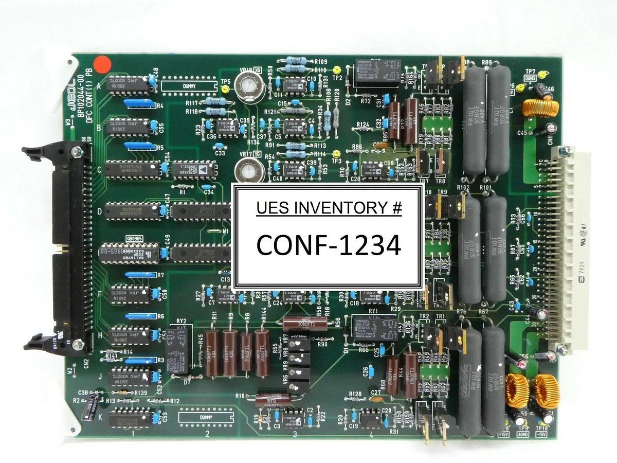 Used JEOL BP102044-00 DFC CONT(1) PB PCB Card JWS-7555S SEM Working Spare