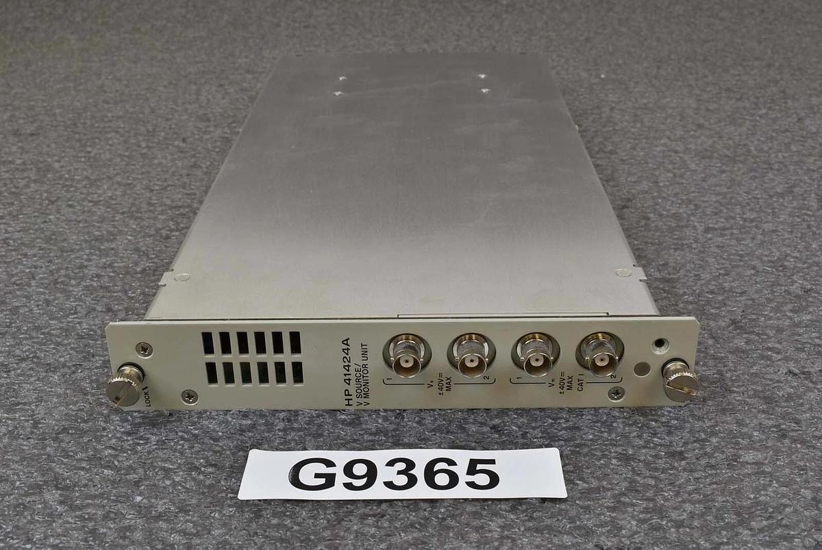 Used HP 41424A V Source / V Monitor Unit Module for 4142B
