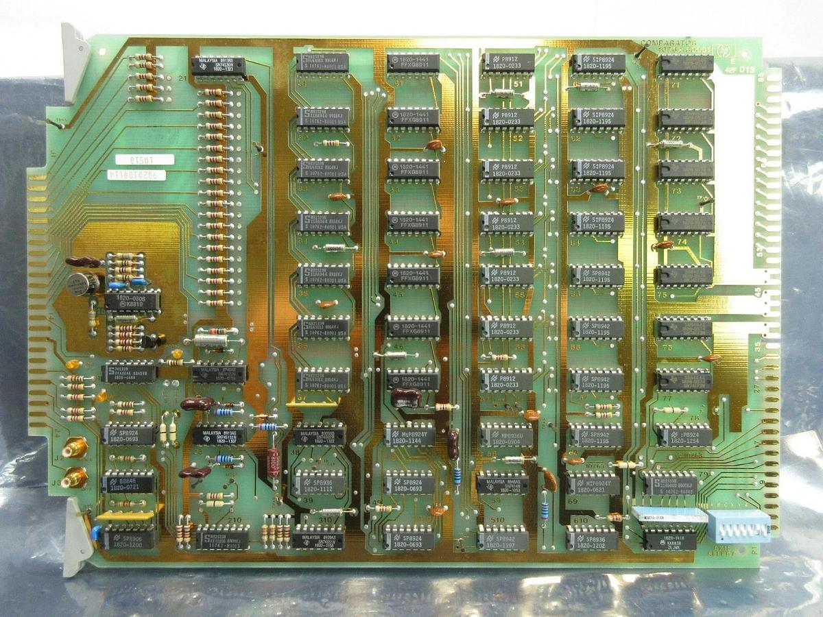 Used HP Hewlett-Packard 10762-60001 Comparator PCB Card ASML 4022.008.5164 PAS Used