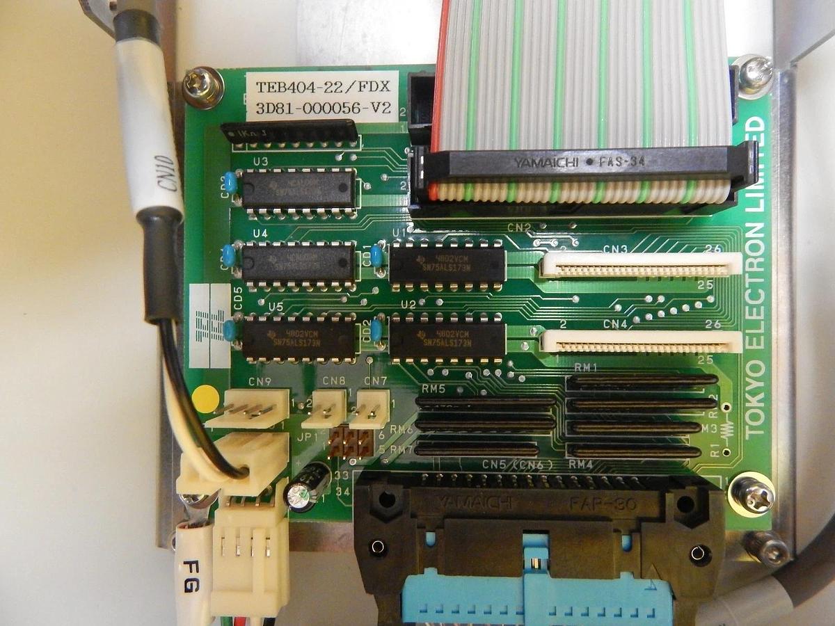 Used Shinko 3D80-050107-V1 300mm Wafer Prealigner SCE92100050 TEL T-3044SS Cut Cables