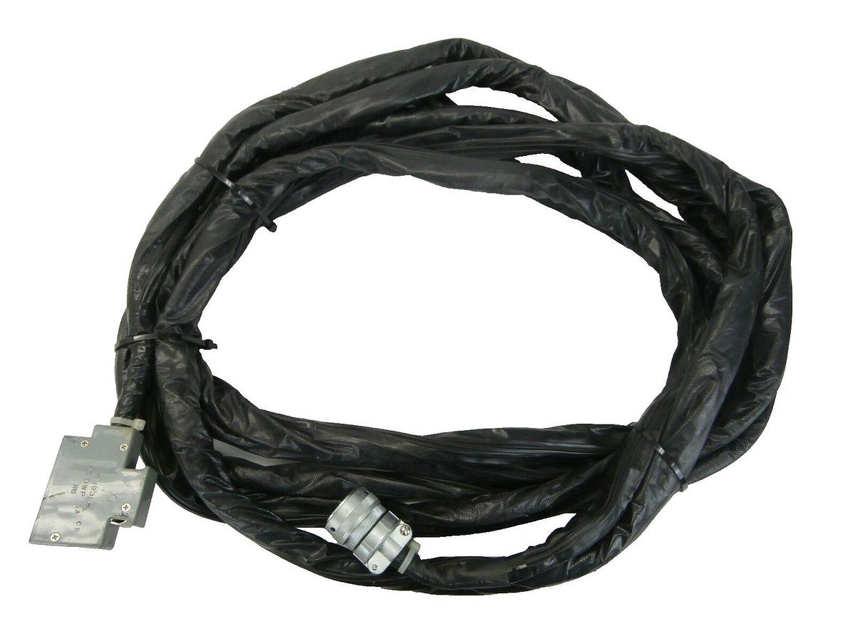 Used Seiko Seiki RK21092-01-3 TMP Turbomolecular Pump Cable 26 Foot 8M Turbo Working