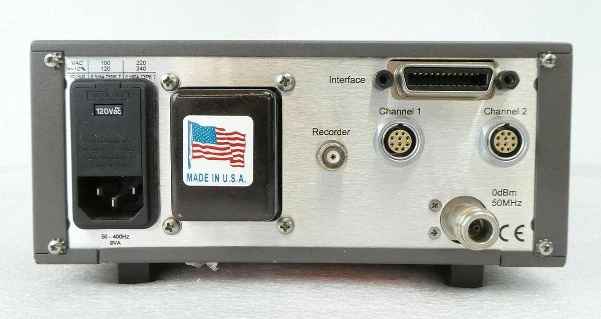 Used AR Amplifier Research PM2002 RF Power Meter Rev. 4.03 Working Surplus