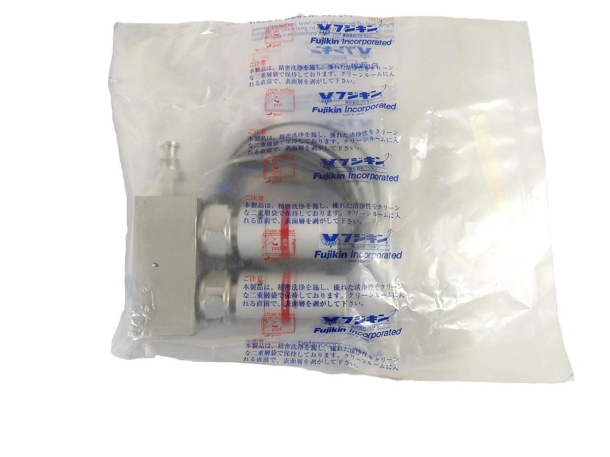 Used Fujikin FBDAL-RS20-9.52X6.35-2B3-PA-LFN Diaphragm Valve Assembly New Surplus