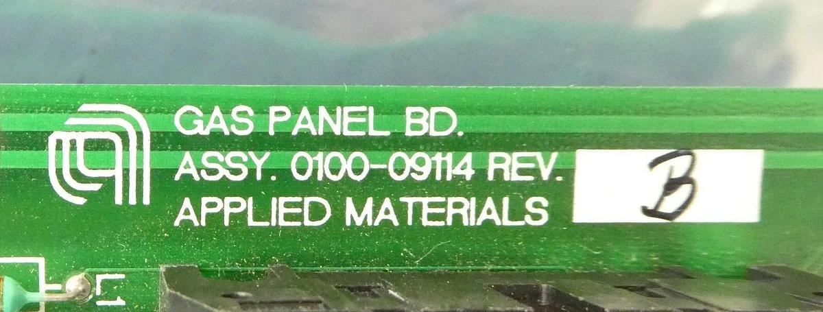 Used AMAT Applied Materials 0100-09114 Gas Panel Board PCB Precision P5000 Working
