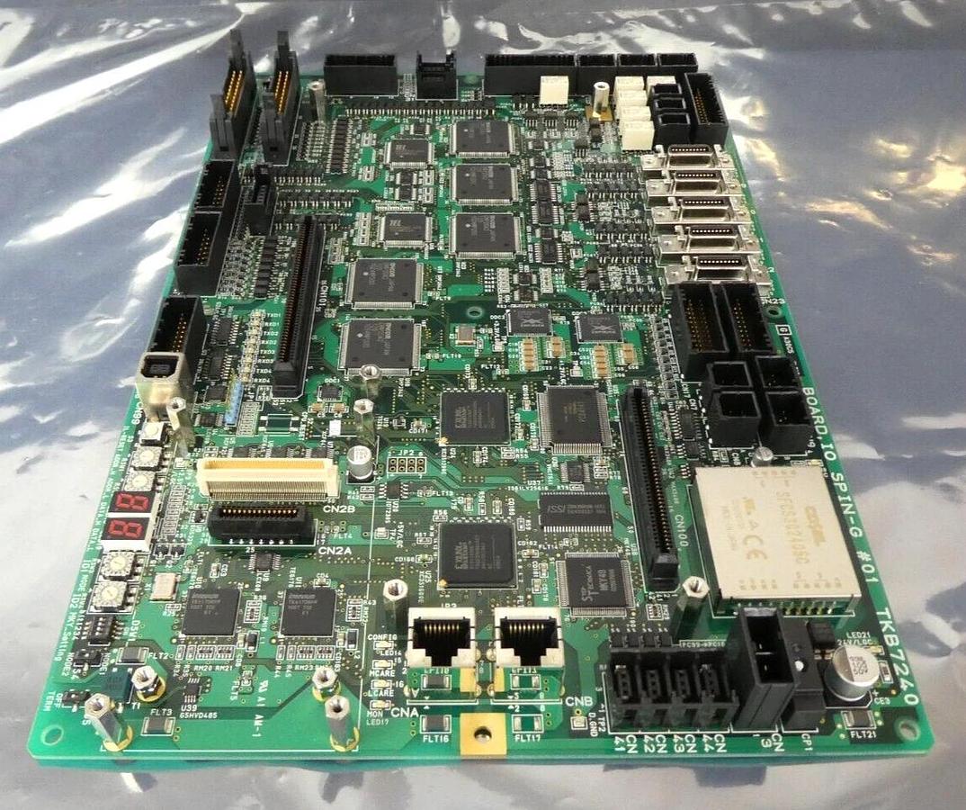 Used TEL Tokyo Electron TKB7240 IO SPIN PCB Interface Board SPIN-G Working Surplus
