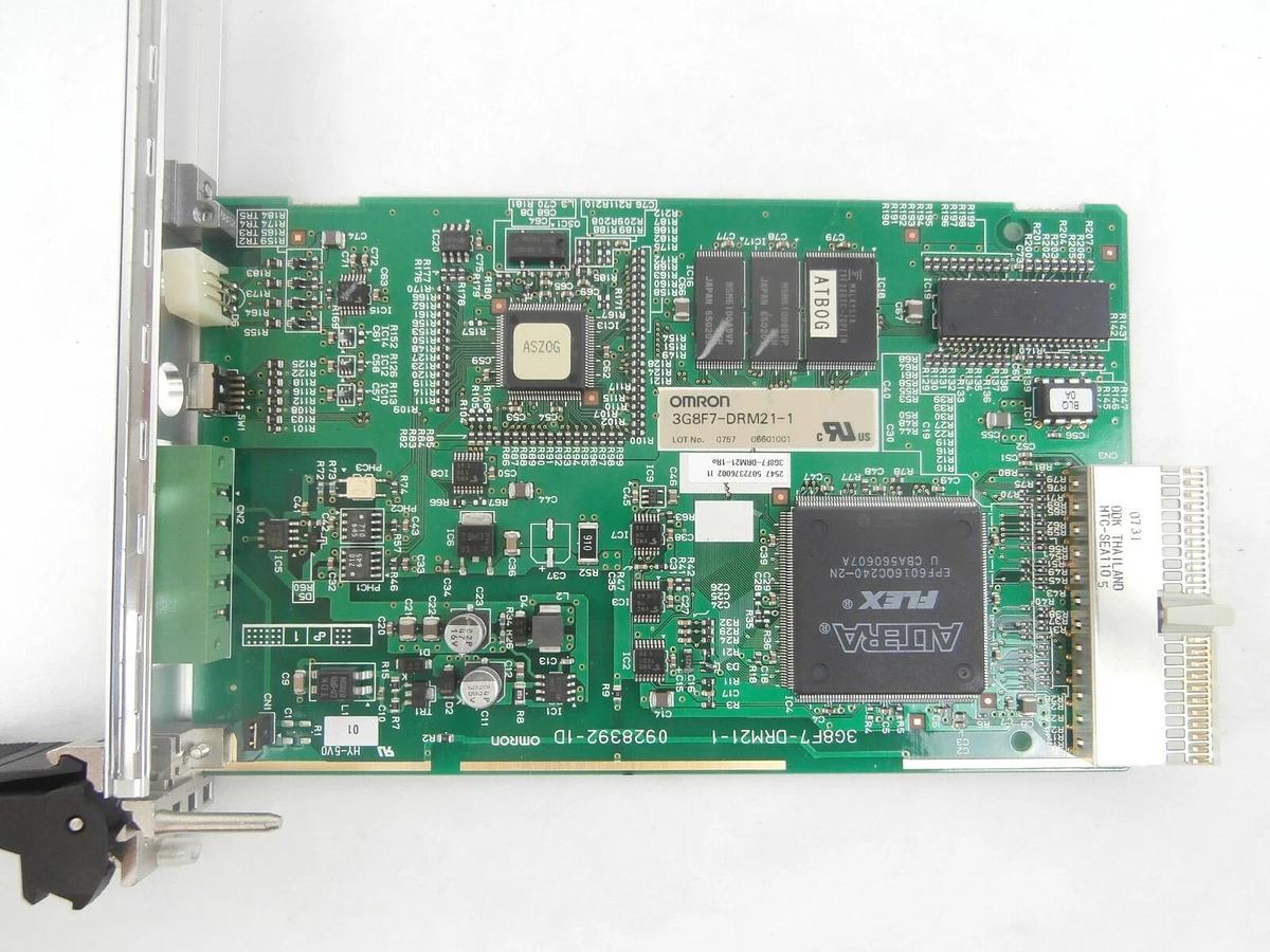 Used Omron 3G8F7-DRM21-1Ro DeviceNet VME PCB Card 3G8F7-DRM21-1 TEL Lithius Working