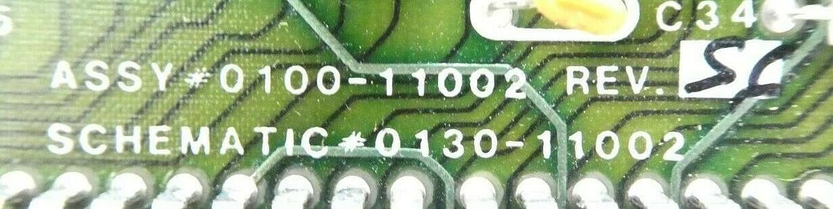 Used AMAT Applied Materials 0100-11002 Digital I/O PCB Card Working Surplus