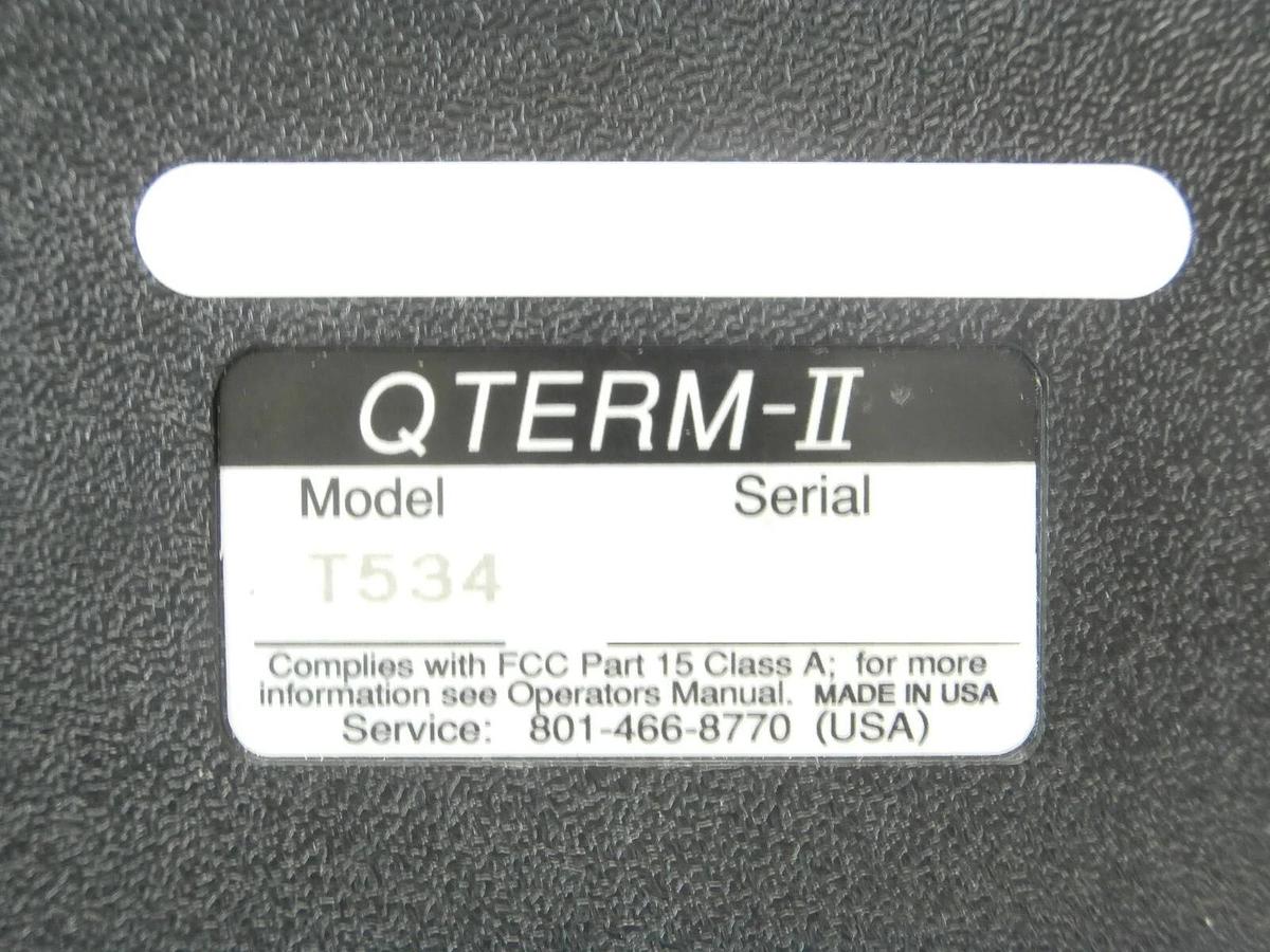 Used Plasma-Therm T534 Robot Teach Pendant Handheld Controller QTERM-II Working Spare