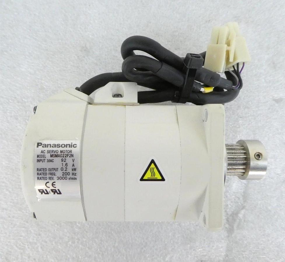 Used Panasonic MSMA022P2N AC Servo Motor Reseller Lot of 6 Working Surplus