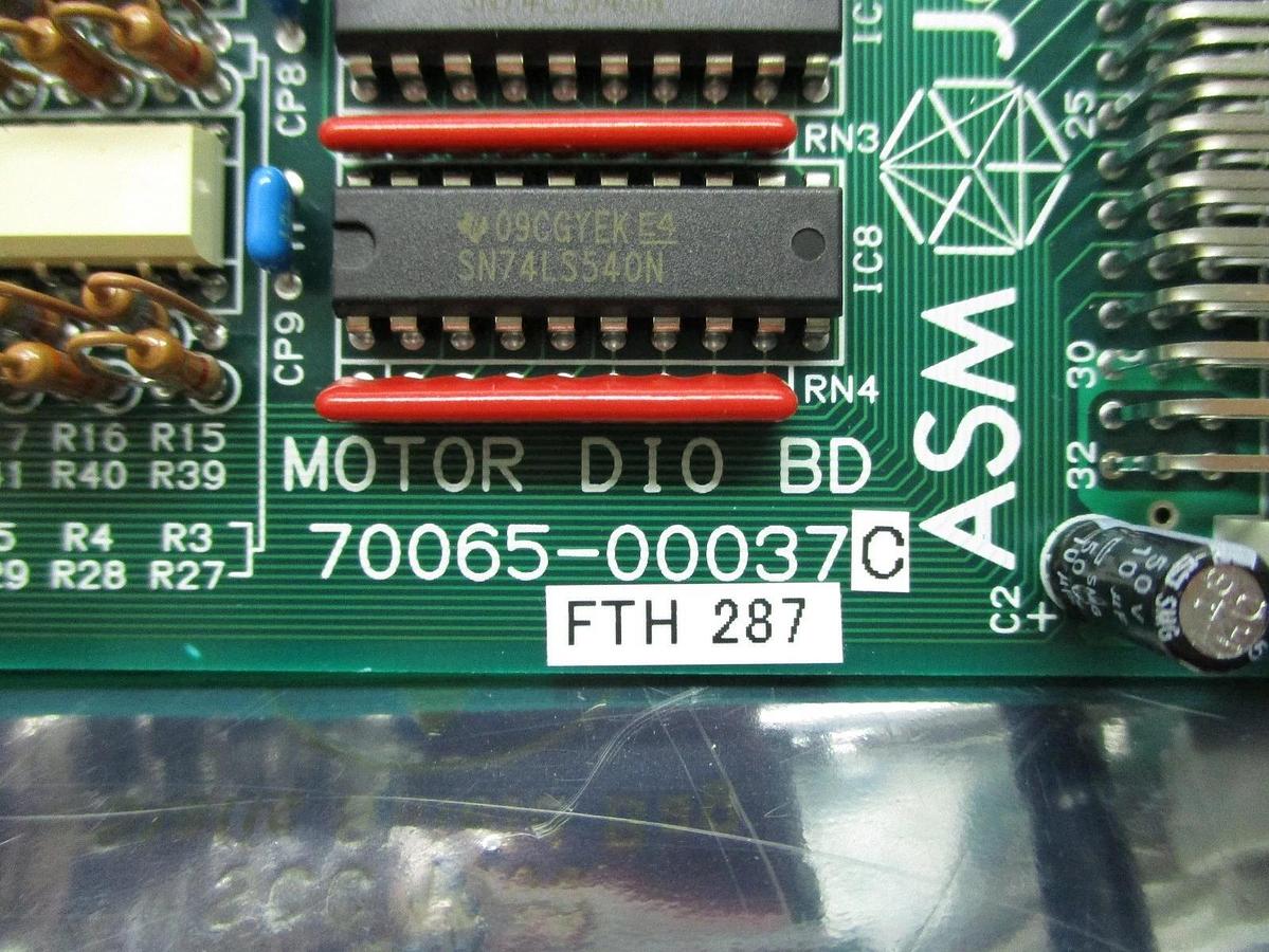 Used ASM Advanced Semiconductor Materials 70065-00037C Motor DIO PCB Card Used