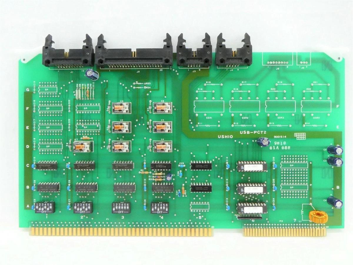Used Ushio 900514 USB-PCT2 PCB Card A104 9511 SVG 90S DUV Lithography Working Spare