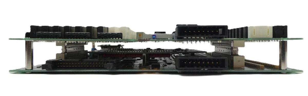 Used TEL Tokyo Electron HTE-OV1-E-11 Oven I/O PCB Assembly TAB7100 HTE-OA1-B-11 Spare
