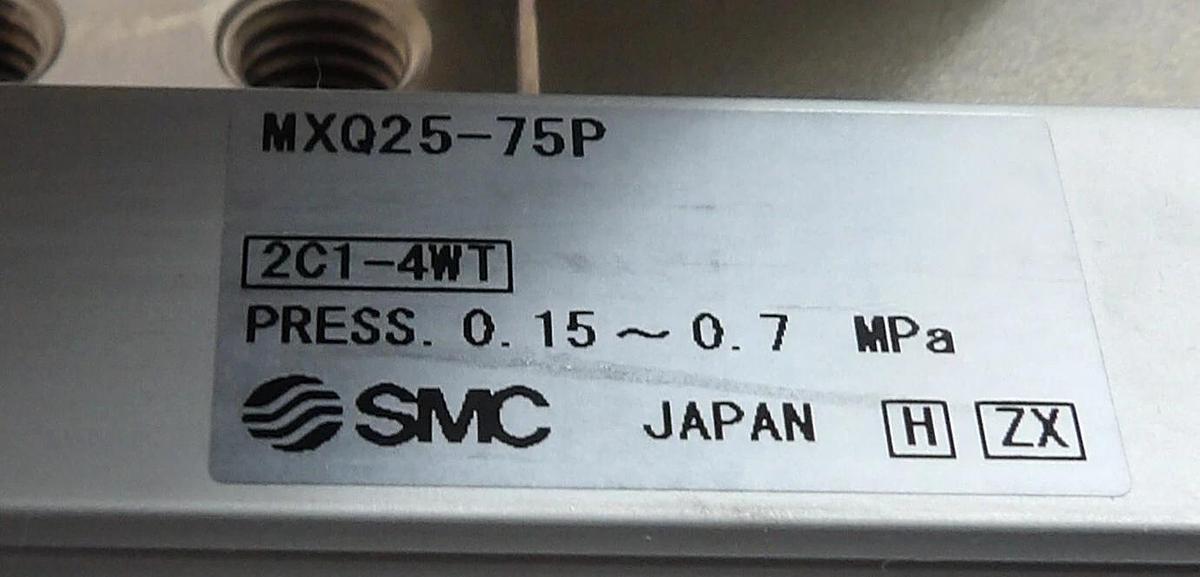Used SMC MXQ25-75P Wafer Lift Assembly AMAT 0041-58752 Working Surplus