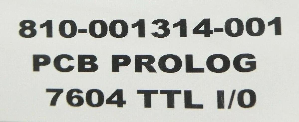 Used PL Pro-Log 7604A-S587 TTL I/O PCB Card Lam Research 810-001314-001 Working Spare