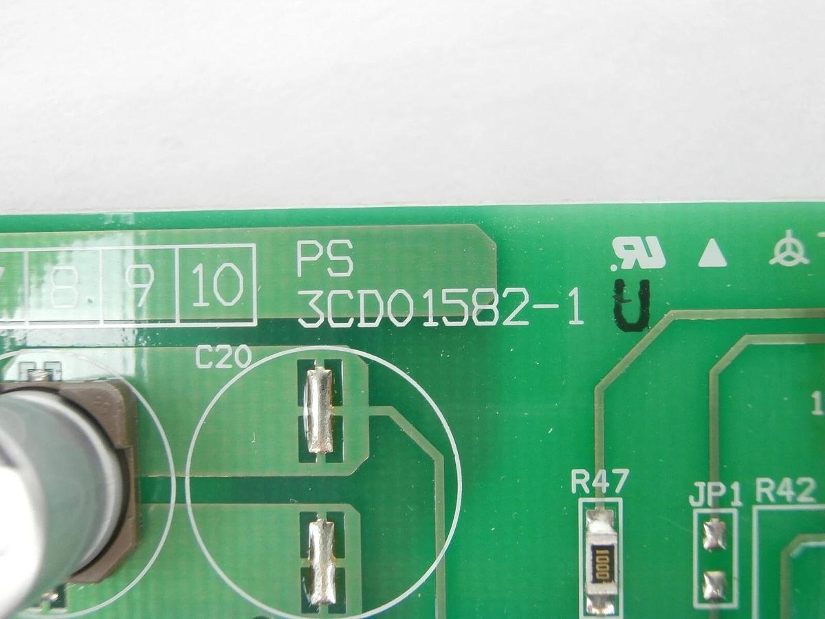 Used Hitachi Kokusai Denki 3DC01582-1U Adjustment Board PCB PS Mikro Sonic Working