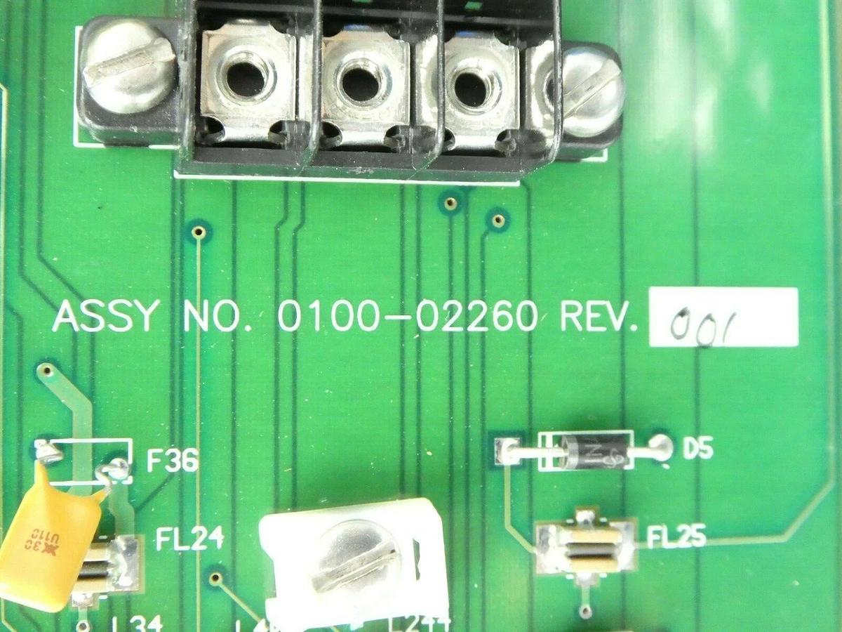 Used AMAT Applied Materials 0100-02260 Electronic Tower Backplane PCB Endura 2 Spare