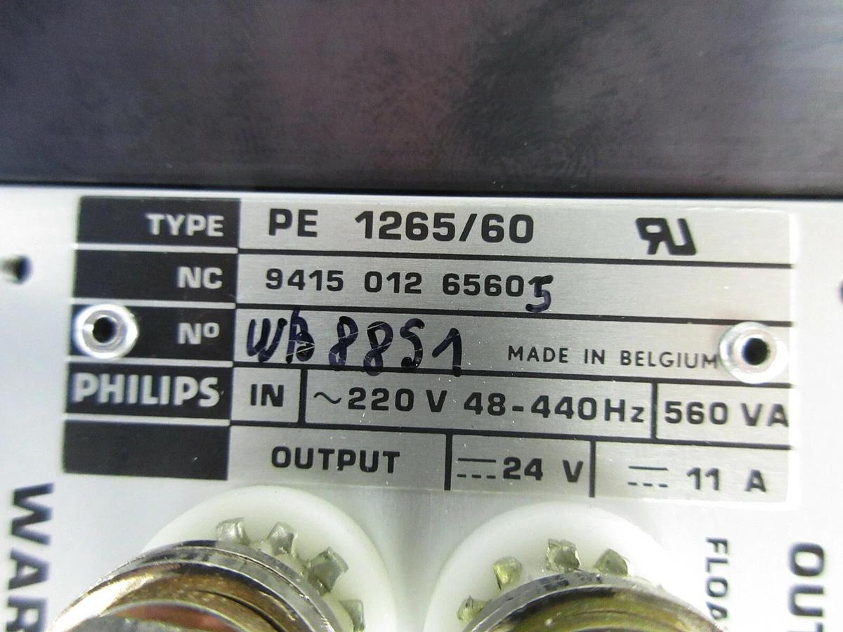 Used Philips 9415 013 65605 Power Supply PCB Card PE 1265/60 ASML PAS 5000/2500 Used