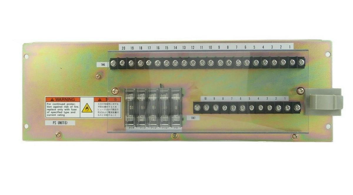 Used JEOL PS UNIT(6) Power Supply Rack JWS-2000 Wafer Defect Review SEM Working Spare