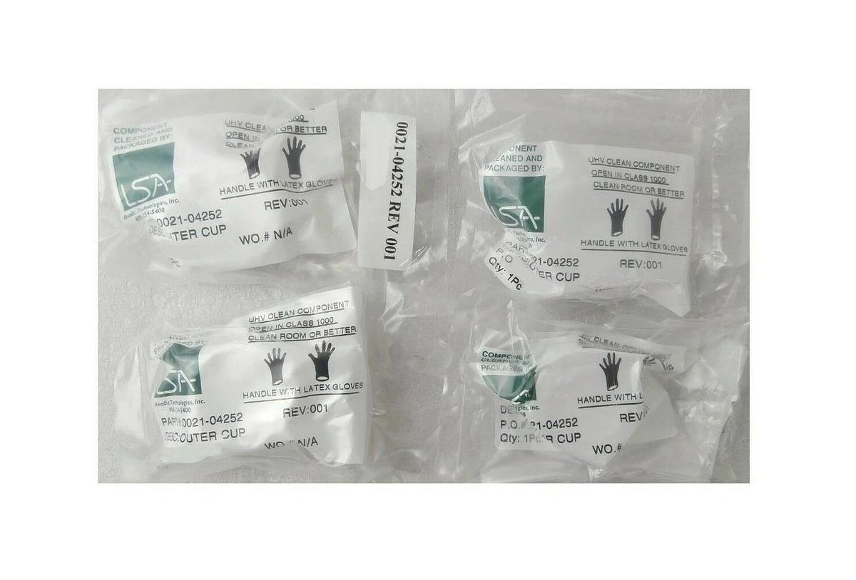 Refurbished AMAT Applied Materials 0021-04252 Outer Cup Reseller Lot of 4 Refurbished