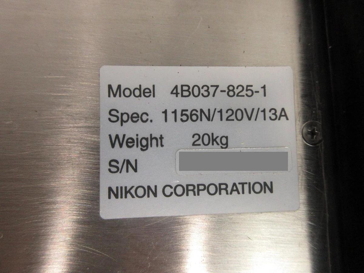Used Nikon 4B037-825-1 WS Linear Motor NSR-S205C Step-and-Repeat Exposure System Used